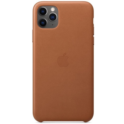 Apple origineel leather case iPhone 11 Pro Max Saddle Brown - MX0D2ZM/A