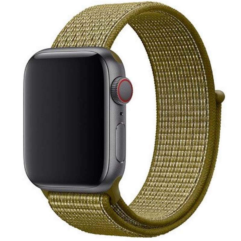 Apple Nike Sport Loop Apple Watch 42mm / 44mm / 45mm / 49mm Olive Flak