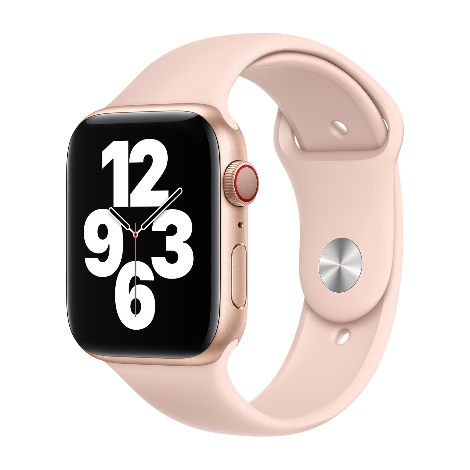 Rosé Gouden Sport Band voor de Apple Watch 44 / 42 mm