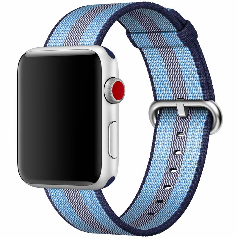 Apple Woven Nylon Apple Watch 38mm / 40mm / 41mm Midnight Blue