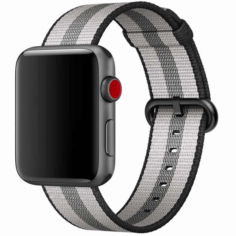 Apple Woven Nylon Apple Watch 42mm / 44mm / 45mm / 49mm Black