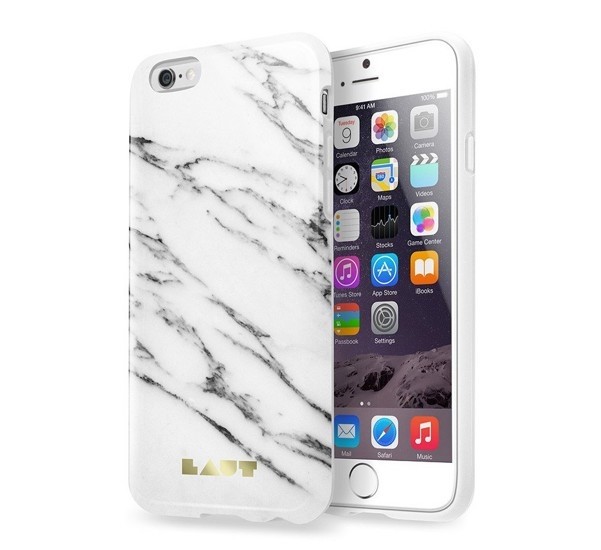 LAUT Huex case iPhone 6(S) Marble wit