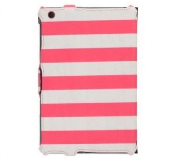 Griffin Journal Booklet Case iPad Mini 1/2/3 roze/wit