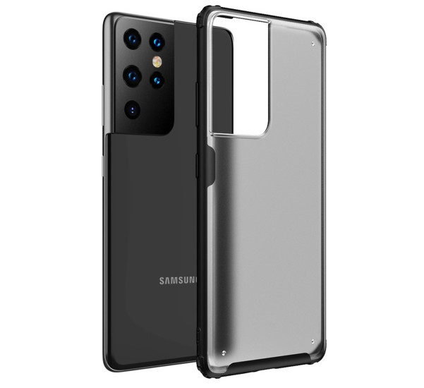 Casecentive Shockproof case Samsung Galaxy S21 Ultra matte black