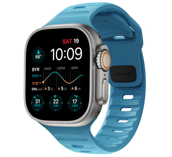 Nomad Sport Band Apple Watch Ultra 42mm / 44mm / 45mm / 49mm - electric blue