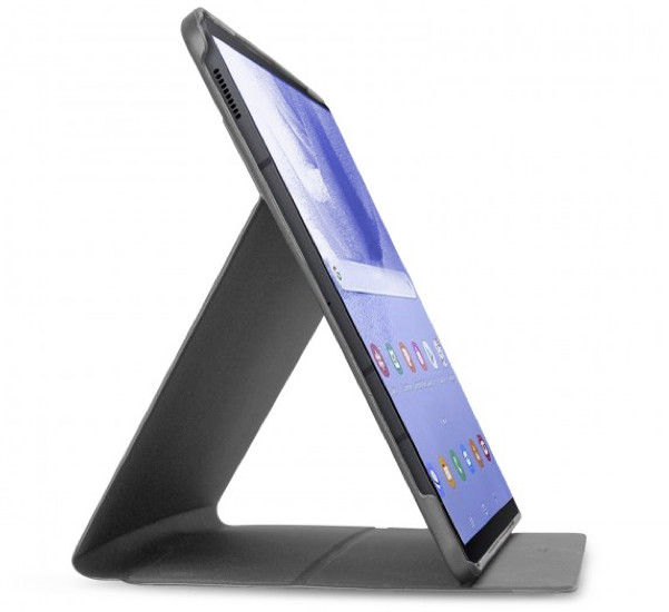 Samsung Galaxy Tab S7 FE Hoes - SBS - Pro Serie - Kunstlederen Bookcase - Zwart - Hoes Geschikt Voor Samsung Galaxy Tab S7 FE