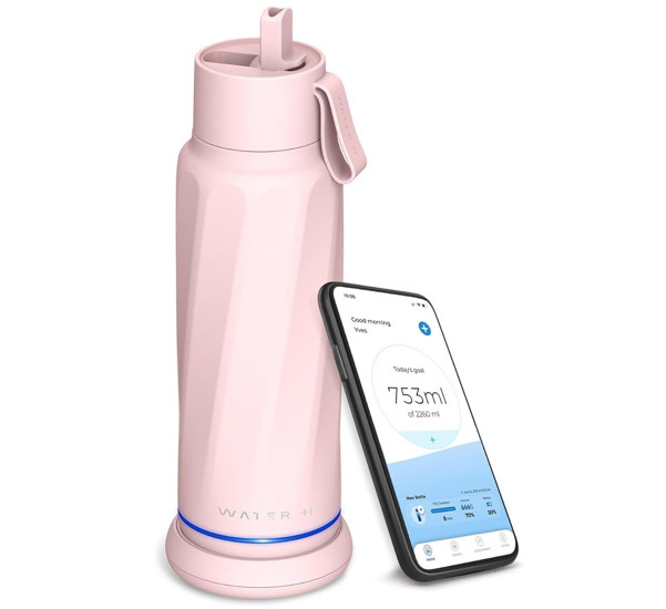 WaterH VITA Smart Water Bottle Pink - B002PK