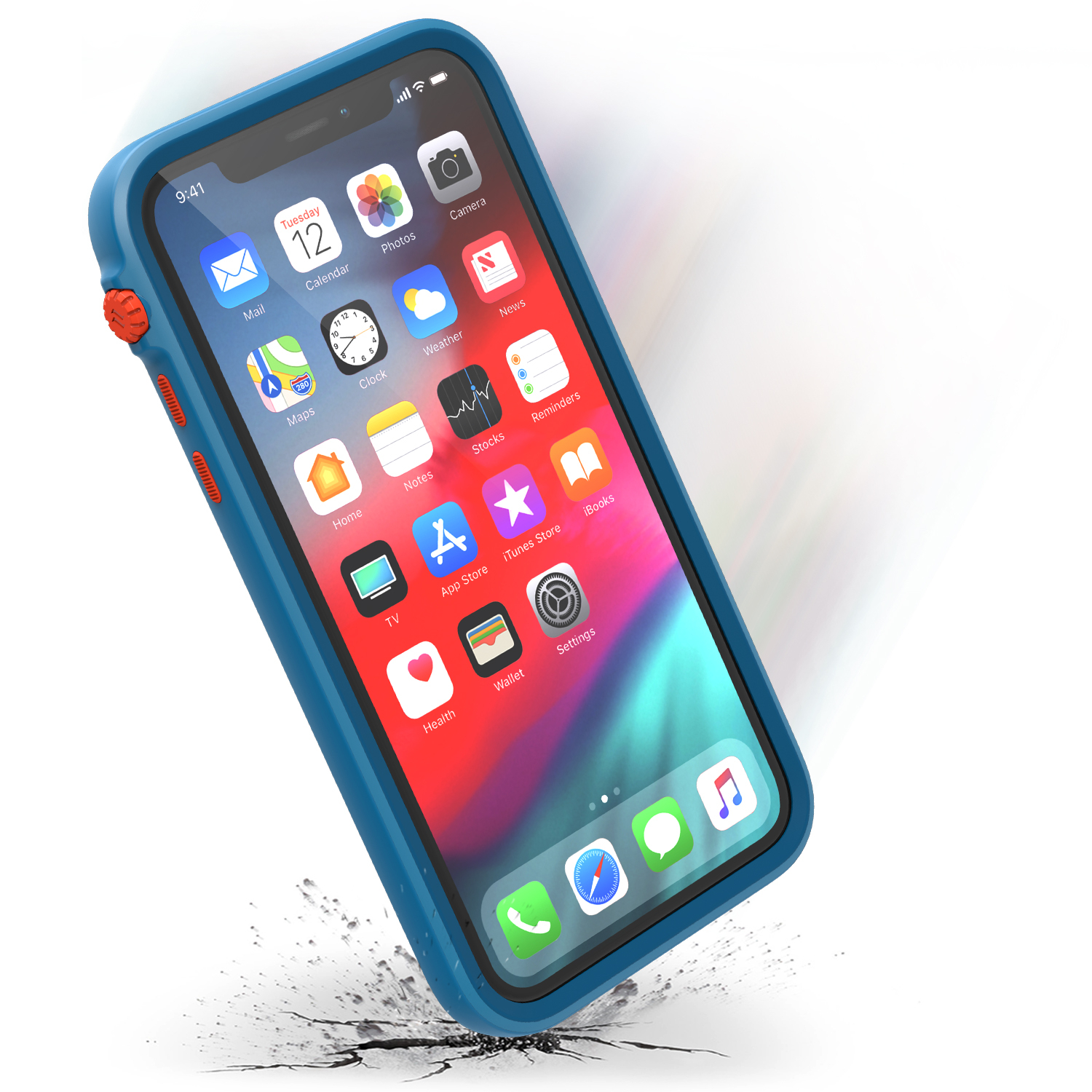 Catalyst Impact Protection Case iPhone 11 Blueridge / Sunset