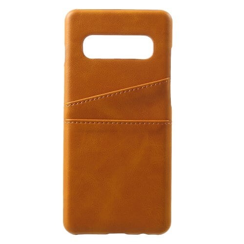 Casecentive Leren Wallet back case Galaxy S10 bruin - 8944688062283