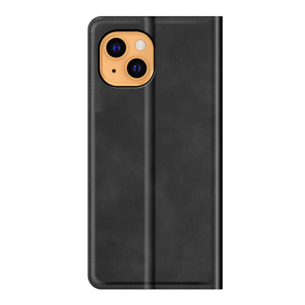 Casecentive Magnetische Leren Wallet iPhone 14 zwart