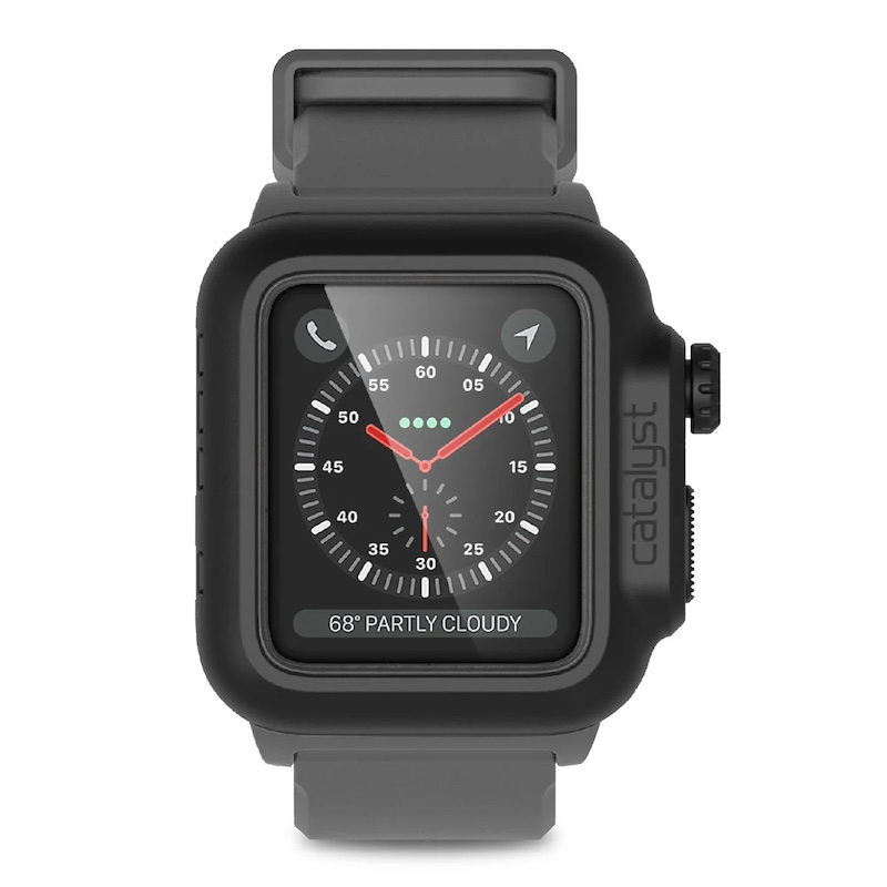 Catalyst Waterproof Case Apple Watch 42mm (Series 2/3) Black / Gray