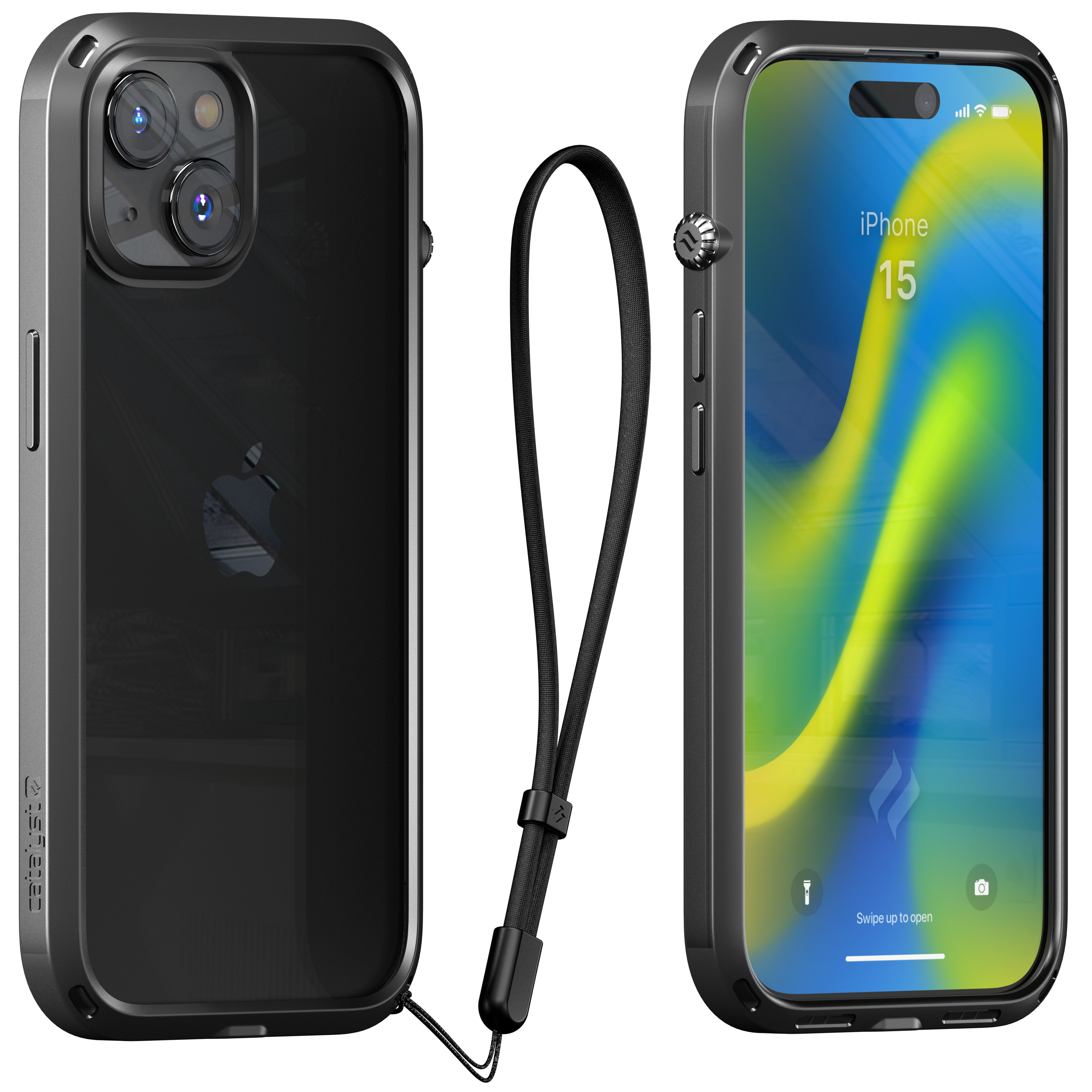 Catalyst Influence Case Apple iPhone 15 Midnight - Zwart