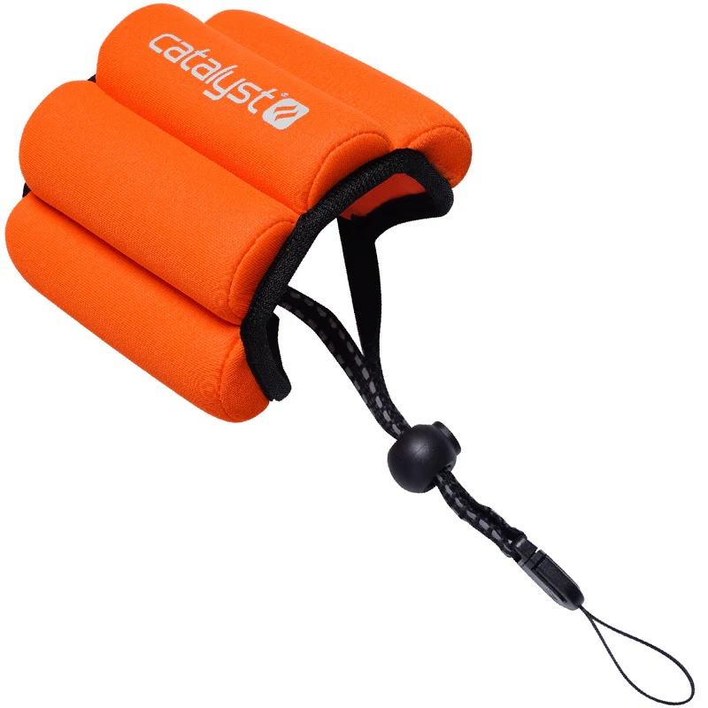 Catalyst Floating Wrist Lanyard Reflective Orange