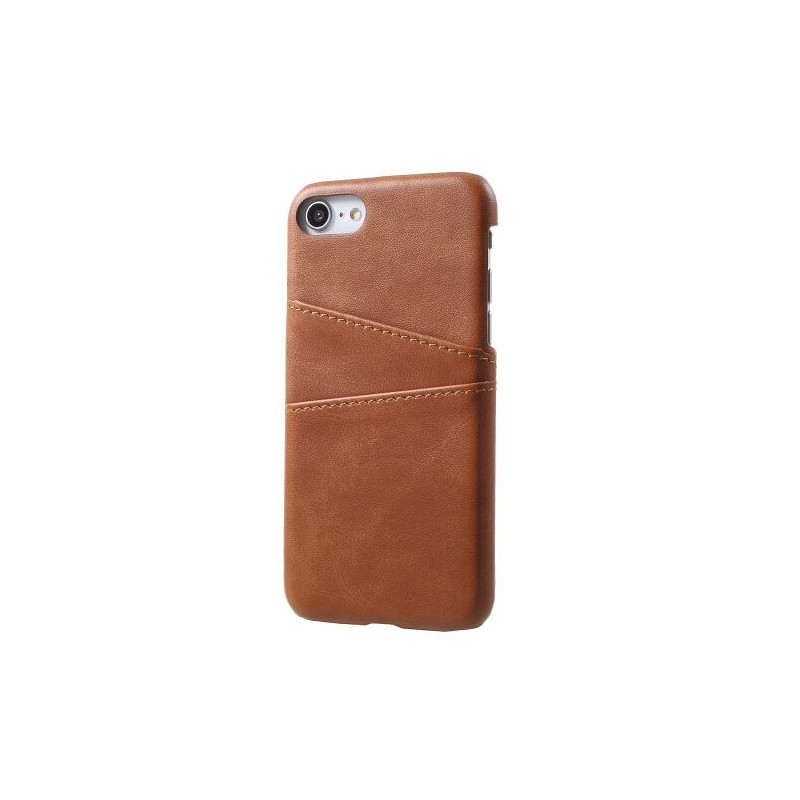 Acht Uitdaging beton Casecentive Leren Wallet back case iPhone 7 / 8 / SE 2020 bruin