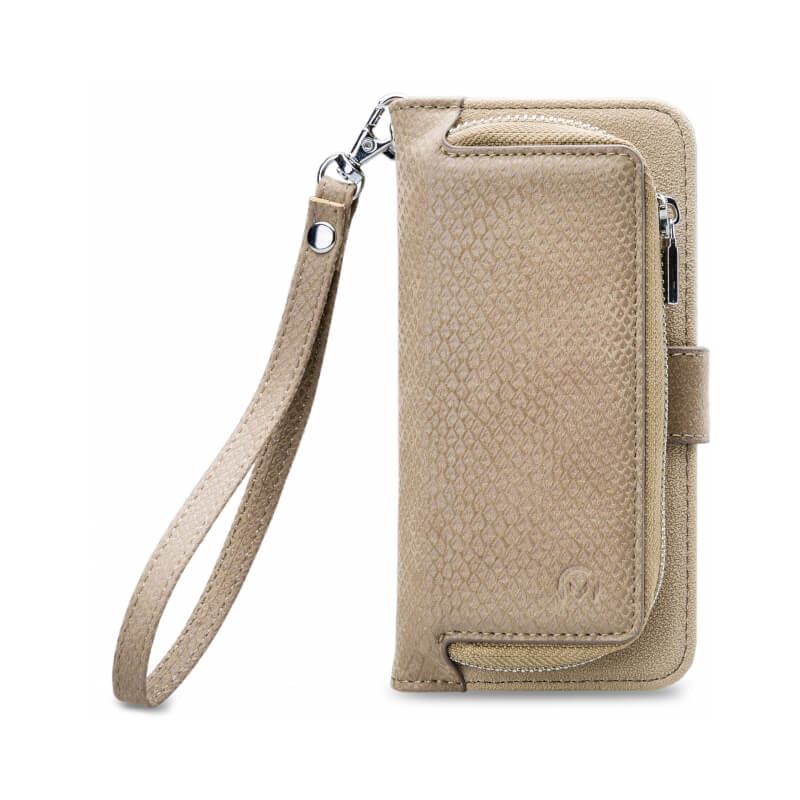 Manieren Kracht Continu Mobilize 2in1 Gelly Wallet Zipper Case iPhone 6/6S/7/8 Plus Latte