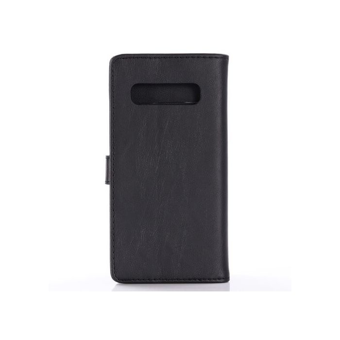 Casecentive Leren Wallet case Galaxy S10 Plus zwart