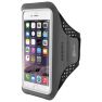 Mobiparts Comfort Fit Sport Armband Apple iPhone 6/6S/7/8/SE (2020) Zwart sticky