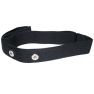 Casecentive Universele Borstband Wahoo TICKR / Polar / Garmin / 4iiii zwart sticky