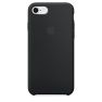 Apple silicone case iPhone 7 / 8 / SE 2020 zwart sticky