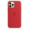 Apple Silicon MagSafe Case iPhone 12 Pro Max Red sticky