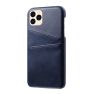 Casecentive Leren Wallet back case iPhone 12 Mini blue sticky