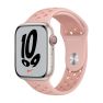 Apple Nike Sport Band Apple Watch 42mm / 44mm / 45mm / 49mm Pink Oxford / Rose Whisper sticky