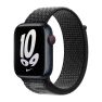 Apple Nike Sport Loop Apple Watch 38mm / 40mm / 41mm Black / Summit White sticky