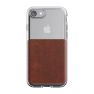 Nomad Clear Case iPhone 7 / 8 Plus bruin sticky