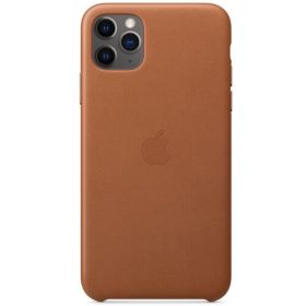 Apple leather case iPhone 11 Pro Max Saddle Brown