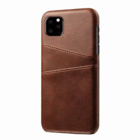 Casecentive Leren Wallet back case iPhone 12 / iPhone 12 Pro brown