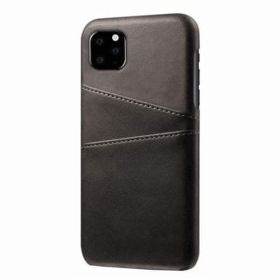 Casecentive Leren Wallet back case iPhone 11 zwart