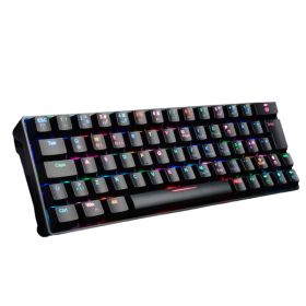 Fourze GK60 RGB Mechanical Gaming Toetsenbord zonder Numpad zwart