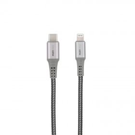 Musthavz USB-C to Lightning MFi Nylon Cable 1m