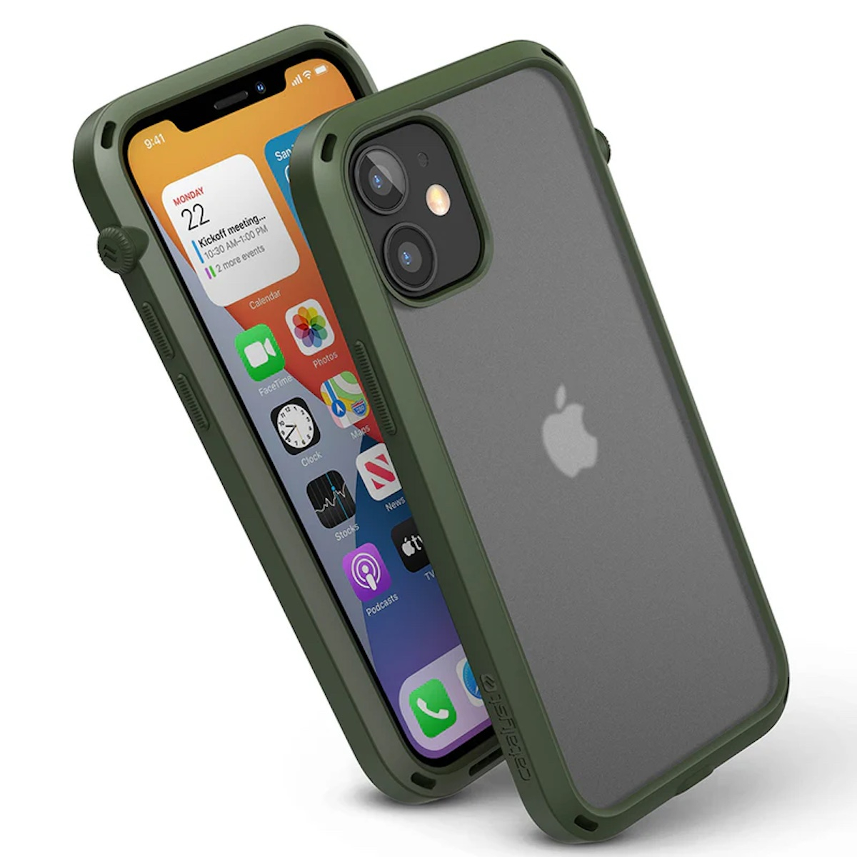 Catalyst Influence Case iPhone 12 Army Green