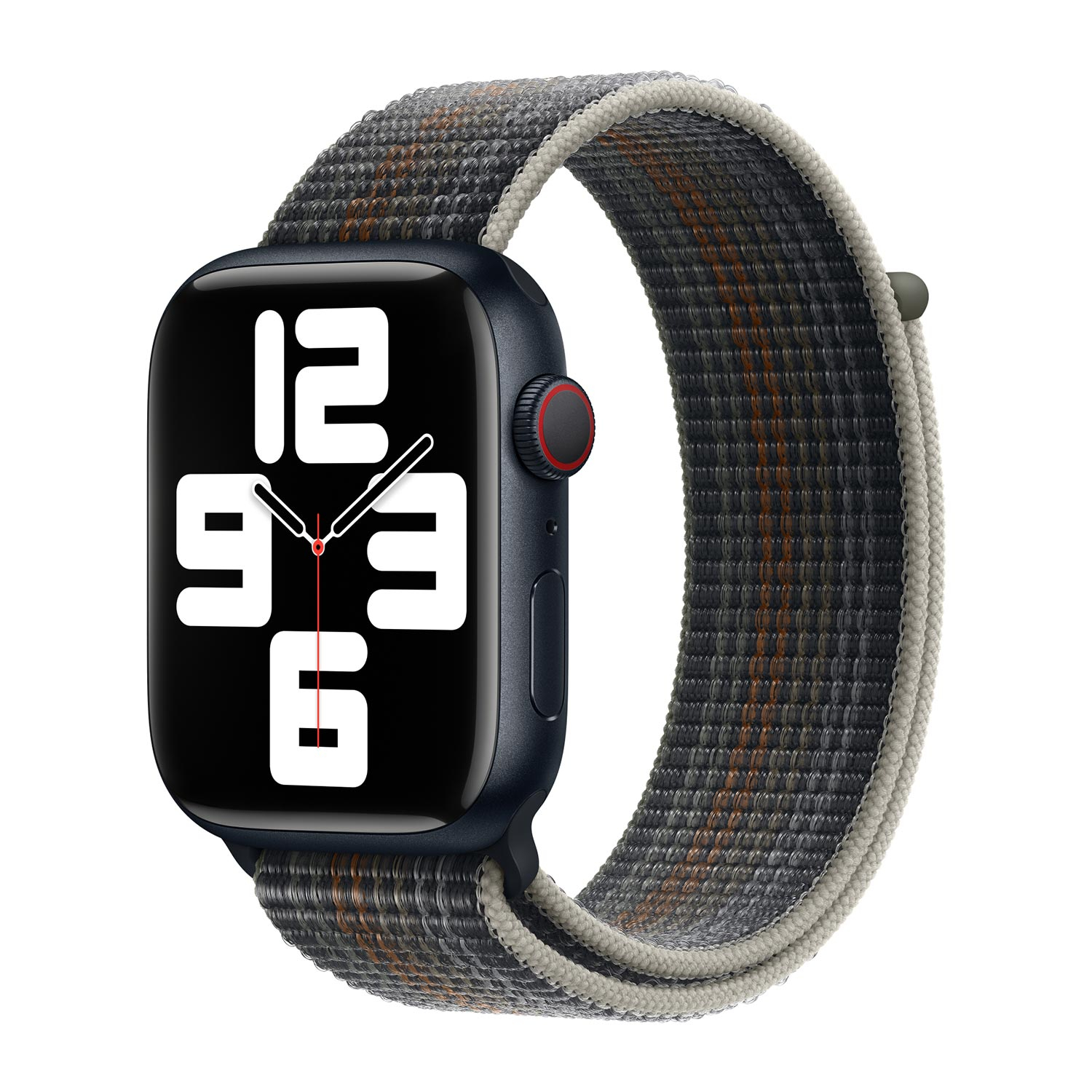 Apple origineel Sport Loop Apple Watch 42mm / 44mm / 45mm / 49mm Extra Large Midnight - MPLC3ZM/A