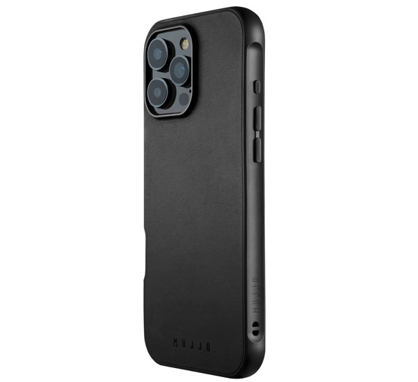 Mujjo - Shield Case Mag iPhone 16 Pro Max Hoesje - zwart