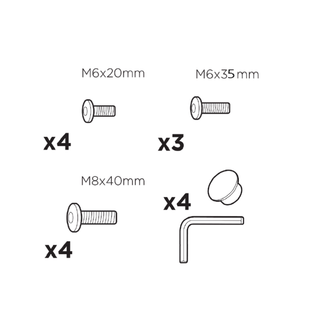 Ranqer Screw Set Apollo