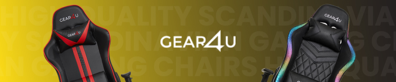 Gear4 - Fauteuil gamer ou cinema Gear4u Bishop avec porte gobelet - Chaise  Gaming avec revêtement Cuir - Dossier Réglable - Fauteuils - Rue du Commerce